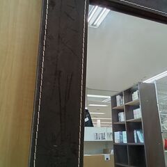 リユースのサカイ栃木店★ジモティ割あり★ IKEA 全身鏡 ブラック W60×D2×H140.5 クリーニング済み TC11955の画像