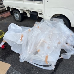 使ったプチプチとクッションの画像