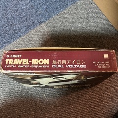 トラベルアイロンの画像