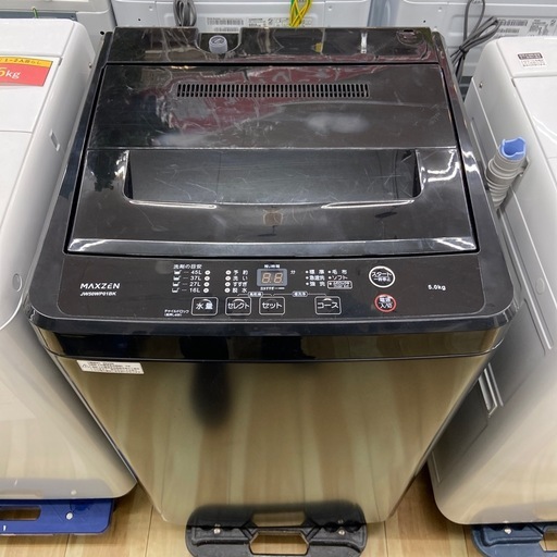 MAXZEN 5.0kg全自動洗濯機【リサイクルフカツ岡崎倉庫店】251213SM-14