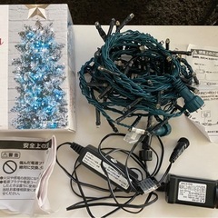 ニトリのLEDライトAHブルーホワイト100球の画像