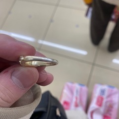 クロムハーツリング　ダイヤ保証書付きの画像