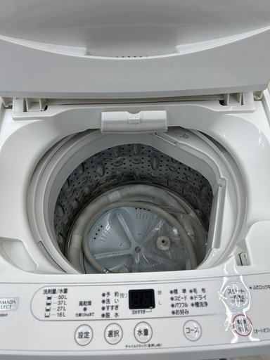 ヤマダ電機 YWM-T60H1 2021年製 洗濯機 6kg