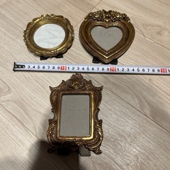 フォトフレーム　ゴールド　3点セット　ウェルカムスペース　結婚式の画像