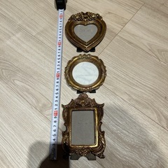 フォトフレーム　ゴールド　3点セット　ウェルカムスペース　結婚式の画像