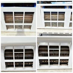 【❗️✨家族向けリビングサイズ✨❗️】FUJITSU ルームエアコン nocria 18畳用エアコン 稼動確認済 ✨簡易清掃・動作確認済み❗️の画像