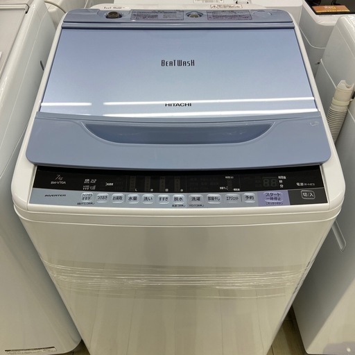 日立 7.0kg全自動洗濯機【リサイクルフカツ岡崎倉庫店】251213SM-16