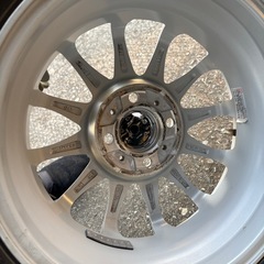 スタッドレス：goodyear icenavi6 155/65R14 ホイール：LA-STRADA（阿部商会）の画像