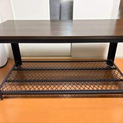 VASAGLE ローテーブル センターテーブル スチールフレーム ワイヤーメッシュの画像