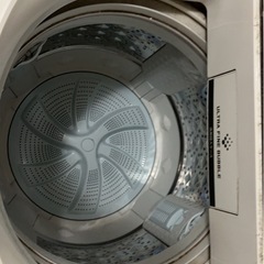 洗濯機　TOSHIBA   2019年式の画像