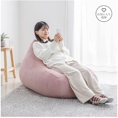 カインズ　ビーズソファ　ビーズクッション　1人用　二つセットの画像