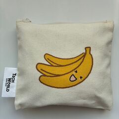 大阪関西万博　台湾パビリオン　TECH WORLD バケットハットとバナナデザインポーチの画像