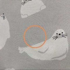 処分　デコホーム　モチモチクッション60R NクールSPシードッグ　直径60cmの画像