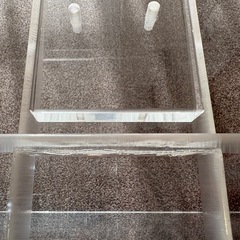 超美品 富士アクリル工業 1500×750×500mm アクリル水槽 専用蓋セット　アロワナ等に 一部難ありの画像