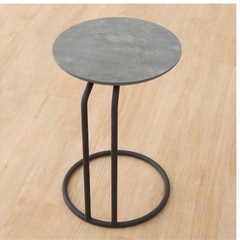 石目調サイドテーブルの画像