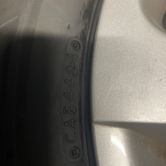 196/65R15BRIDGESTONEスタッドレスタイヤホイール4本セット。の画像