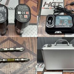 【中古】マキタ Makita TD021D 充電ペンインパクトドライバ 7.2V バッテリ×2・充電器付き【ハンズクラフト佐賀】の画像