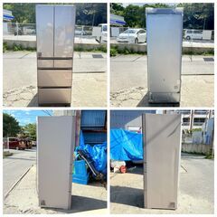 【❗️✨家族向け・人気サイズ✨❗️】日立 大型冷蔵庫 540L 2020年製 ファミリー向け 稼動確認済 ✨簡易清掃・動作確認済み❗️の画像