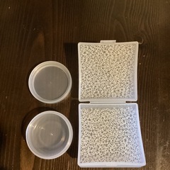 無印良品　携帯用容器　石鹸置き　クリームケースの画像