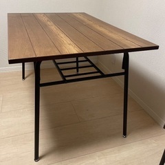 インダストリアル　ダイニングテーブルの画像