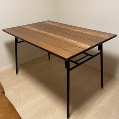 インダストリアル　ダイニングテーブルの画像