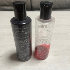 クオルシア紫シャンプー残9割　ピンクシャンプー残2割の画像