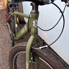 JEEP マウンテンバイク JE-266FT 26インチ 自転車 6段変速 オリーブ 165cm以上 中古の画像