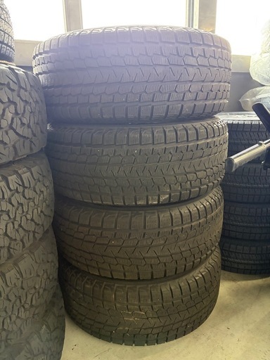 ホイール付き285/60/18 YOKOYAMA ice GUARD GO75