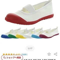 【新品未使用✨2足】ムーンスター上履き　18.0cm 19.0cmの画像