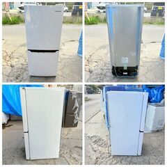 【❗️✨省スペース✨❗️】 ハイセンス 2ドア冷蔵庫 130L  稼動確認済✨簡易清掃・動作確認済み❗️の画像