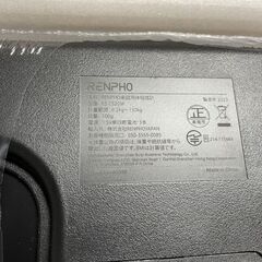 【リユースショップスパークル】開封未使用品！！ 体組成計（スマホ連動機種） No.188　体重計　renpho　レンフォ　2023年製　Black ES-CS20M　配送可能♪の画像