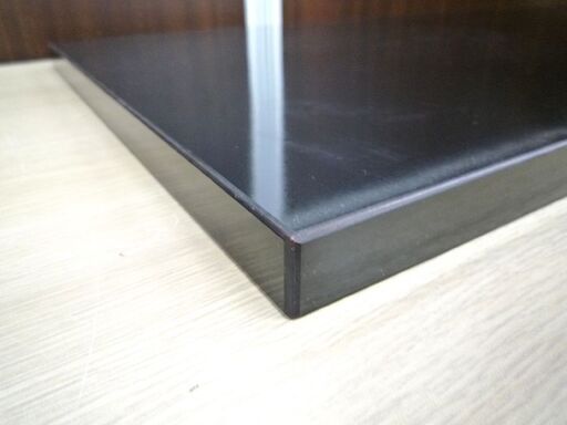 茶道 茶道具 長板 黒 ヨコ 約84.5cm タテ 約36.6cm 厚さ 約2cm 中古 苫小牧西店