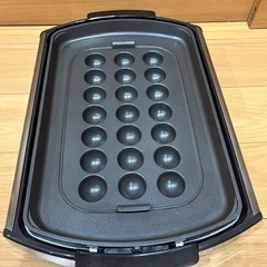 【TOSHIBA】ホットプレート_たこ焼き_焼肉_焼きそば_餃子
の画像