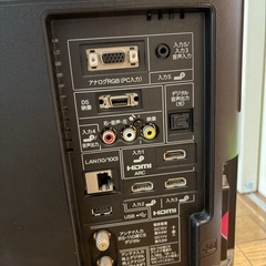 SHARP液晶カラーテレビの画像