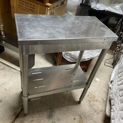 【リユースショップスパークル】ステンレス作業台　No.189　tanico　タニコー　業務用　厨房機器　調理台　厨房　 店舗　店舗用品　キッチン　配送設置可能♪の画像