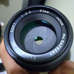 新品同様 Kenko MC SOFT 85mm F2.5 ★FDマウントの画像
