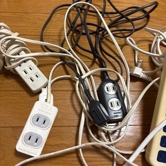 延長コード　まとめての画像