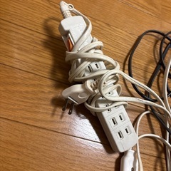 延長コード　まとめての画像
