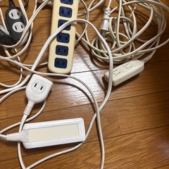 延長コード　まとめての画像