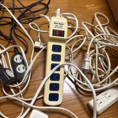 延長コード　まとめての画像