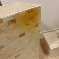 ゴミ箱＆ティッシュケースの画像