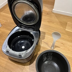 【あげます】東芝 真空圧力IH炊飯器 RC-10VSP（5.5合炊き）の画像