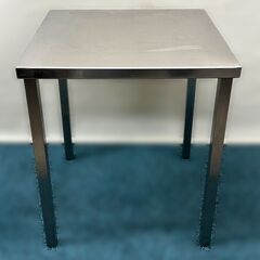 【自社配送は札幌市内限定】ステンレス 作業台 幅45×奥行45×高さ52cm 業務用 メーカー不明 中古【USED】の画像