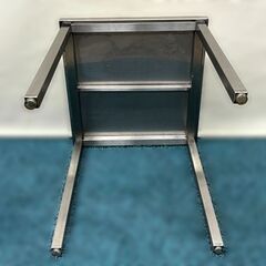 【自社配送は札幌市内限定】ステンレス 作業台 幅45×奥行45×高さ52cm 業務用 メーカー不明 中古【USED】の画像