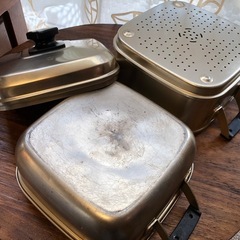 フルマル印◆蒸し器用両手鍋◆煮物鍋の画像