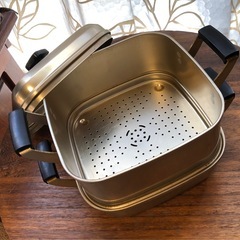 フルマル印◆蒸し器用両手鍋◆煮物鍋の画像