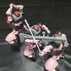 ★ガンプラ　黒い３連星トリプルドム　組立済品★の画像