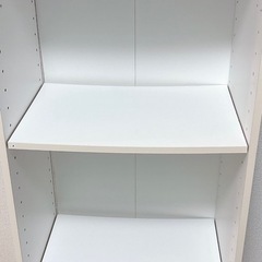 【無料】カラーボックス★白の画像