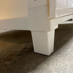 【リユースショップスパークル】4段収納　No.190　衣類収納　ワイド　ホワイト　チェスト　収納ケース　配送設置可能♪の画像