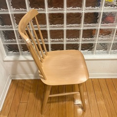 【チェコ製】TON社　ウィンザーチェア/曲げ木ダイニングチェア/北欧・ナチュラル家具の画像